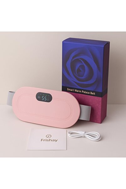Choice pink Heating Pad for Period Cramps, 5000 mAh Large Capacity, 5-10h Wor...