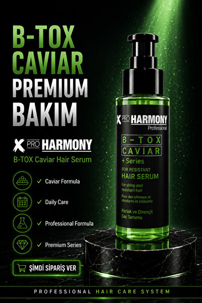 X Pro Harmony سيروم الشعر ب-توكس بالكافيار للحصول على شعر لامع ومقاوم 100 مل