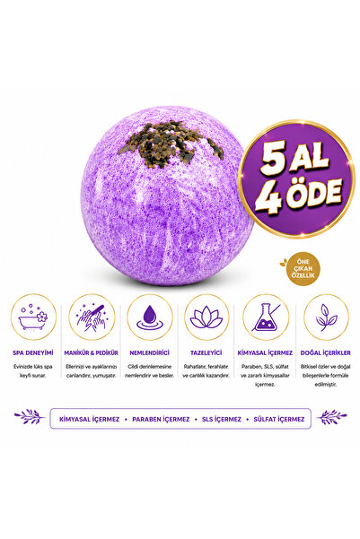 ADALAR Nem Bombası Çiçekli 60 Gr Manikür Pedikür Spa Nemlendirici Tazeleyici ...