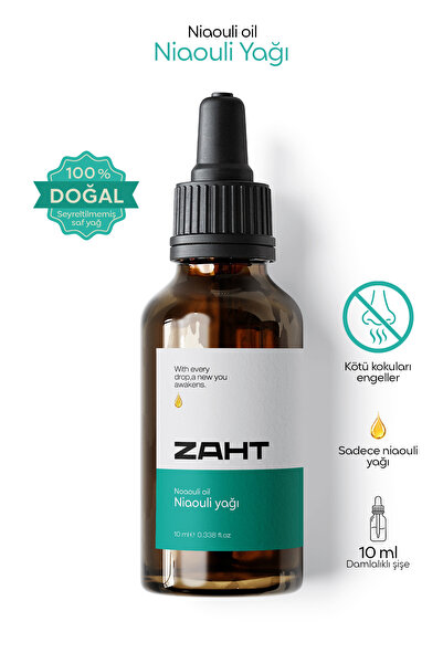 ZAHT Niaouli Uçucu Yağı 10 ml Saf ve Doğal (Niaouli Essential Oil)