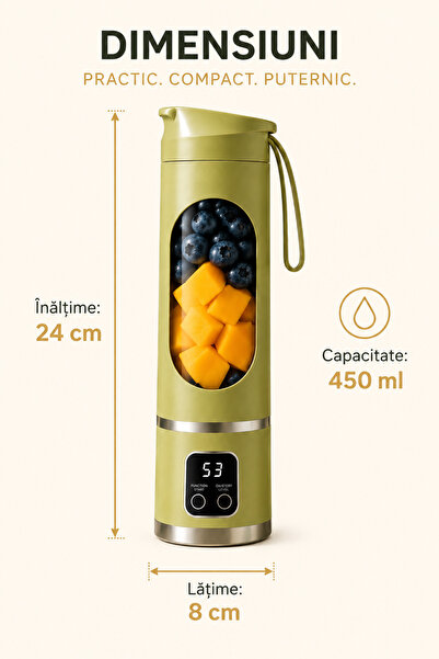 JuicyCup Blender Portabil