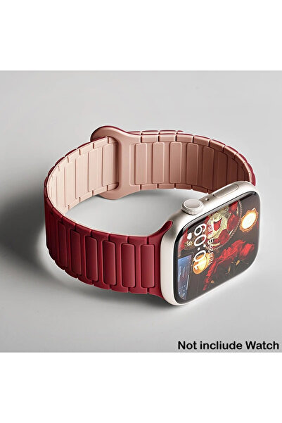 Choice29 42 44 45 46 49mm WR SandPink Silicone Strap for Apple Watch 46mm 42m...
