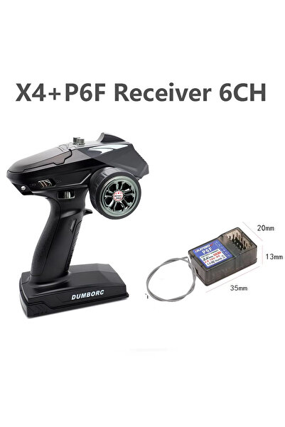 Choice4 X4 with P6F DumboRC 2.4G X6 6CH X4 4CH Transmitter Remote Control Wit...