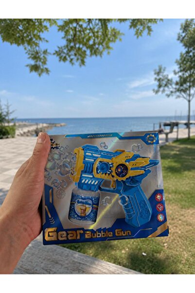Tatlı Sebep Baloncuk Tabancası Oyuncağı Köpük Balon Tabancası 2 Renk Seçeneği...