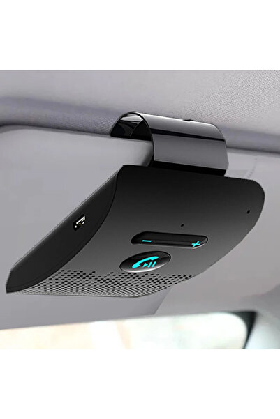 Choice Black 5.0 Handsfree Car Kit Hifi Speaker 2W Wireless Audio Receiver MP...