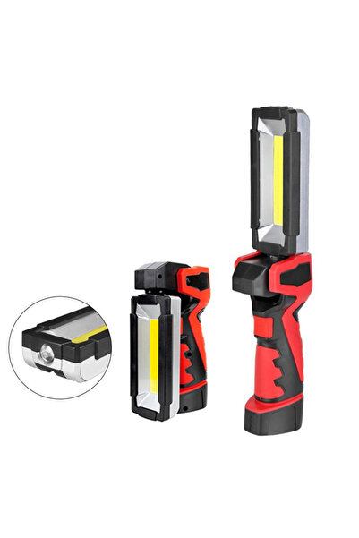 Choice 10GZD-red Portable COB LED Work Light Car Garage Mechanic Lamp USB Rec...