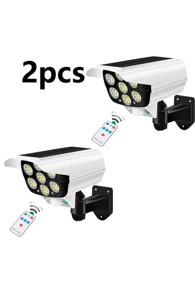 choice2 2pcs Outdoor Motion Sensor Solar Lights 2000 Lumens 77LED Solar Motio...