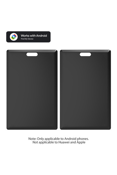 Choice1 2pack black 1pack Android Wallet Tracker Card Tracker Tag,Works with ...