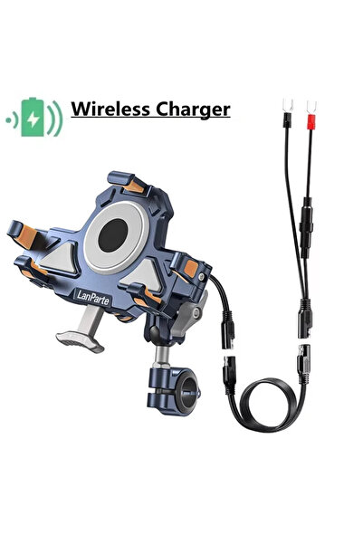 Choice1 VIKEFON Wireless Charging Motorbike Bicycle Bike Stand Metal Shockpro...