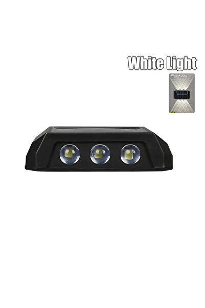Choice White light 6 wick Solar Wall Light IP65 Waterproof LED Safety Light U...