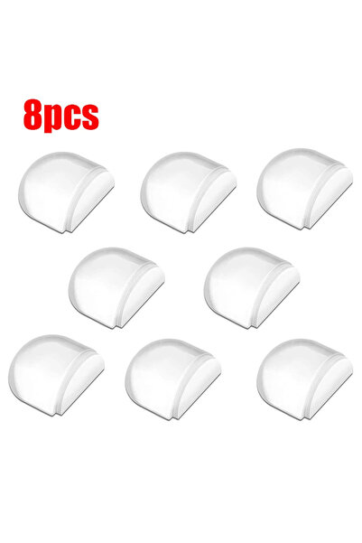 choice2 8pcs 1-8pcs Transparent Door Stopper Self Adhesive Door Holder Catch ...