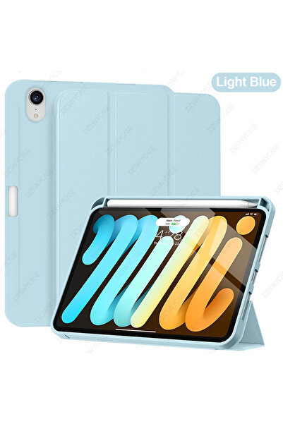 Choice3 Light Blue For iPad Mini 7 A17 Pro Case 2024, for iPad Mini 6 Case 20...