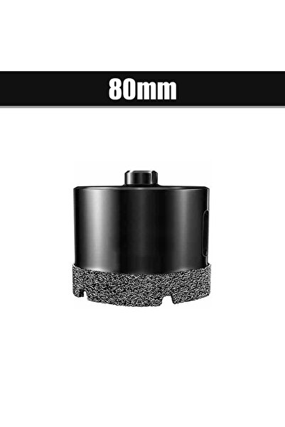 Choice6 80mm 1Pc M10 6-100mm Diamond Brazed Core Dry Drill Bit For Porcelain ...
