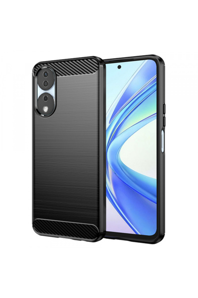 HONOR Husa pentru X7b 5G / 90 Smart / X7b 4G, Techsuit, Carbon, Neagra