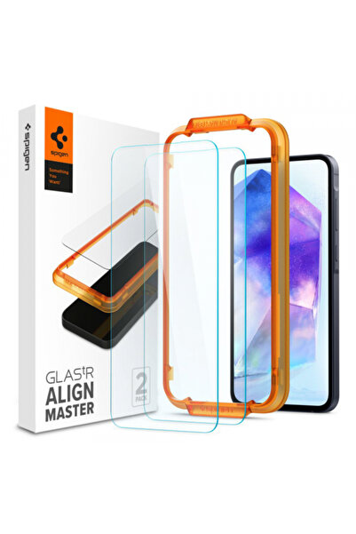Samsung Folie de protectie Ecran Spigen GlastR Align Master pentru Galaxy A55...