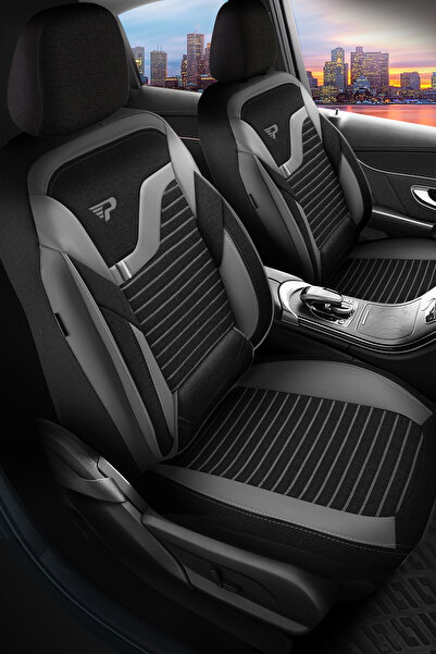 Panda Kılıf Panda Boston Series Linen Fabric Auto Seat Cover - Full Set