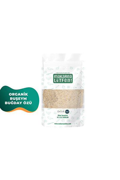 Makarna Lütfen Organik Ruşeym - Buğday Özü ( 8 Ay - 100 G)