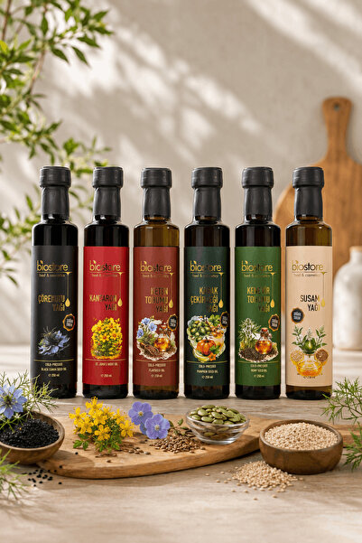 Biostore Soğuk Sıkım Keten Tohumu Yağı 250 ml