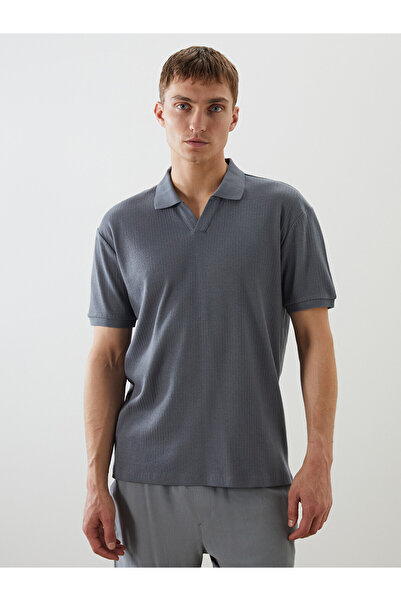 LC Waikiki Nevavm with a Difference Polo Collar Men's T-Shirt