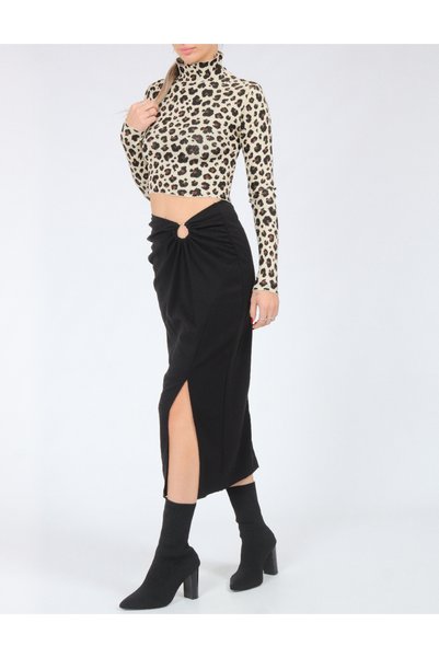 Evendi Top, Animal print