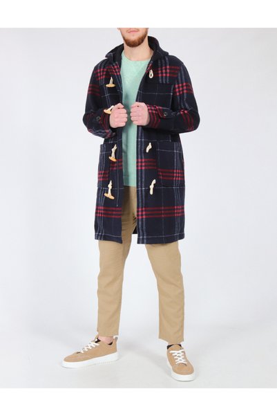 Evendi Palton oversize, Bleumarin