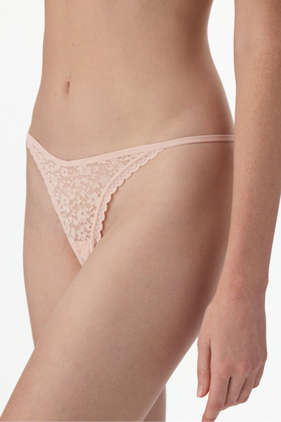 Penti Gül Kurusu Easy Lace V-Cut Floral String Panties