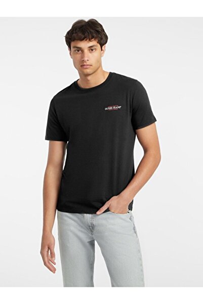 Guess Jeans تي شيرت رجالي ذو قصة عادية