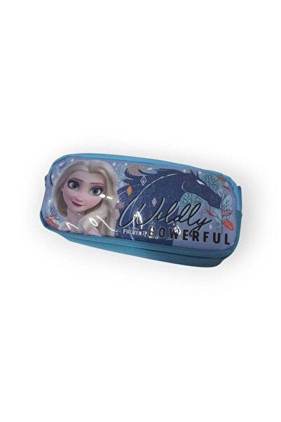 ŞAHİN KIRTASİYE Frozen Double Compartment Pen Bag Hawk Widely Frocx Otto.48392