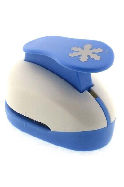 Erka Südor Shaped Hole Punch Maxi Size Snowflake - 1 Piece Punching Area Diam...