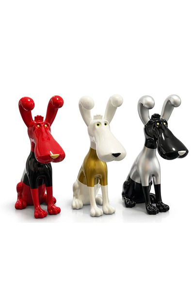 MEKs Polyester Sevimli Köpek Figürü Alk4557