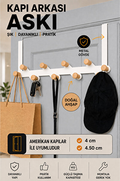 VENON Class Model White 50 cm American Door Hanger Metal Body Decorative Clot...
