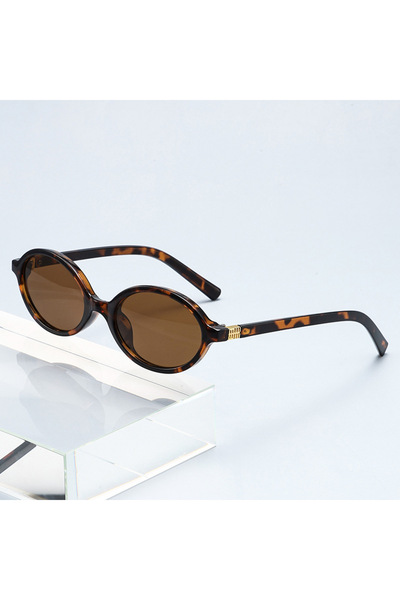 Choice6 Demibrown New Sunglasses Retro Versatile Women's High-end Fashion Exq...