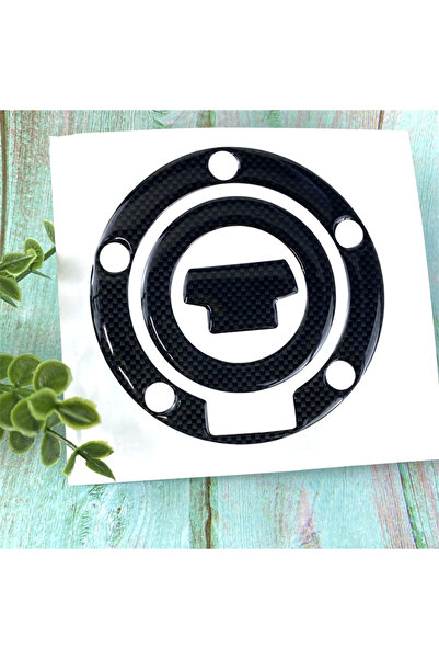 Choice Carbon Fiber Motorcycle Gas Tank Cap Pad Cover Sticker Motorcycle Fuel...