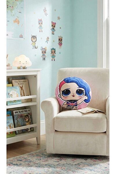 AZİZ OYUNCAK لول سربرايز!Bff Sweethearts Rocker Doll وسادة مخملية مستديرة مزخرفة