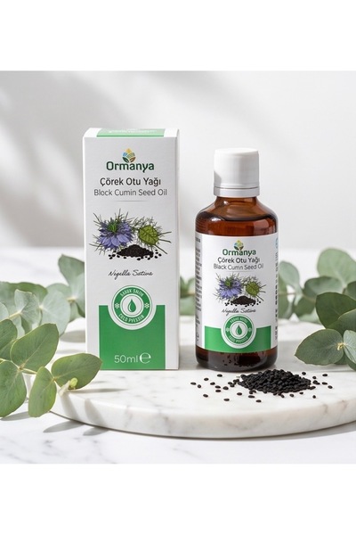 ORMANYA Çörek Otu Soğuk Sıkım Yağı 50ml