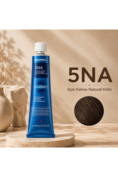GOLDWELL 5NA DOĞAL AÇIK KÜL KAHVERENGI COLORANCE COOL BROWNS TB 60ML