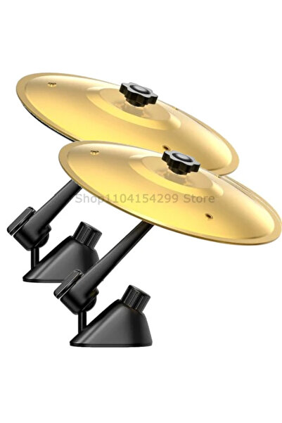 Choice3 2PCS Gold Universal Mini Drums Colliding With Cymbals Vent Decoration...