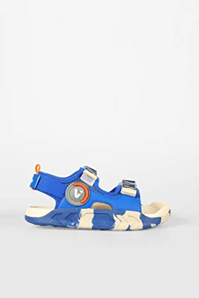 Vicco Tape Phlon Light Sole Velcro Children's Sandals Black