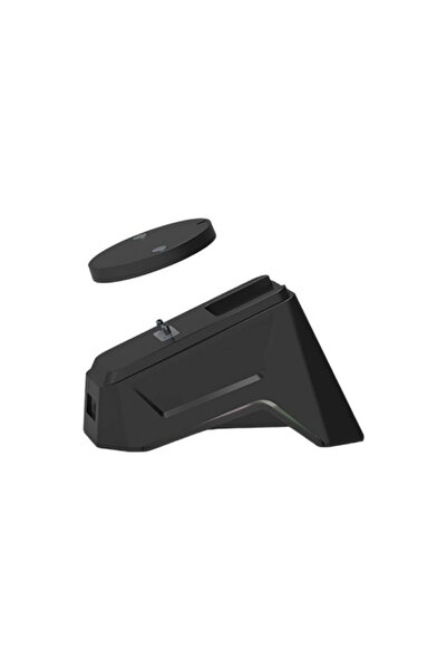 Choice Black Wireless Rechargeable Mouse Charging Dock With Magnetic Adapter ...