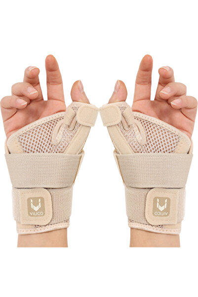 choice2 2 piece-beige 1/2 PC Professional Wrist Support Splint Arthritis Band...