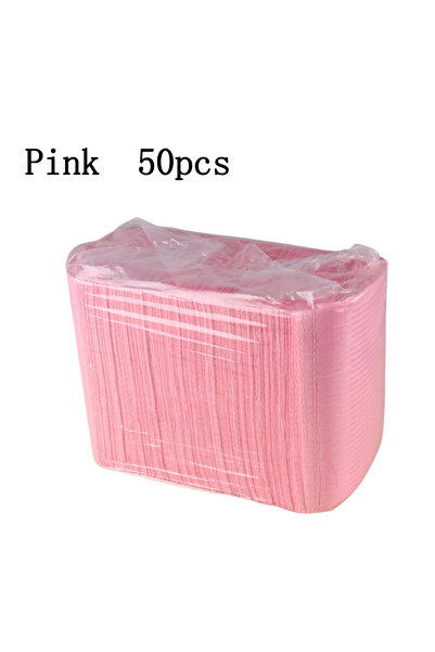 Choice S123-Pink-50pcs 20/50pcs Waterproof Disposable Nail Table Mat Foldable...