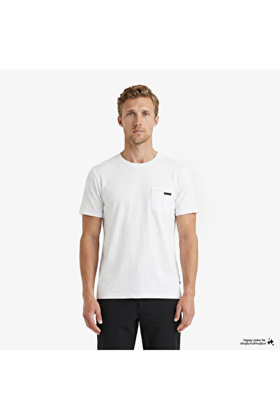 Nautica Erkek Beyaz Regular Fit T-Shirt
