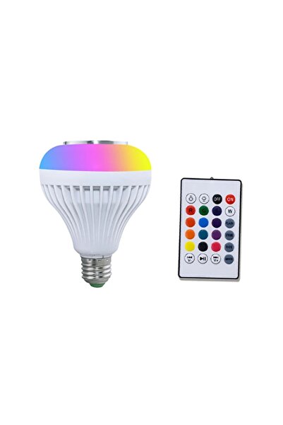 Choice 1 pcs RGB RGB Smart Bluetooth Speaker Music Bulb Colorful Stage Light ...