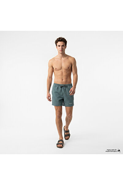 United4 Comfort Fit Men's Blue Swim Shorts