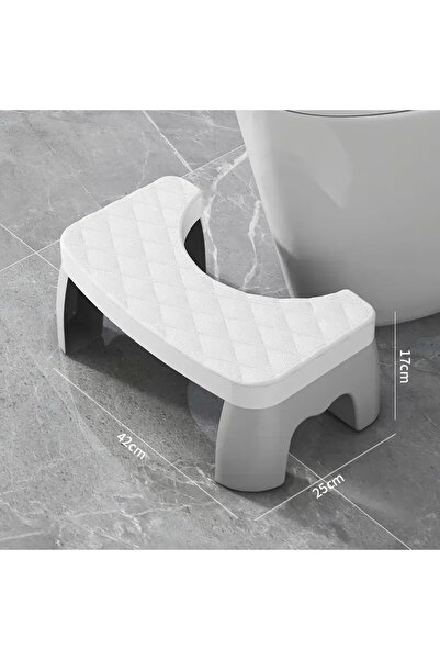 Choice white 1PC Waterproof Squatty Potty Toilet Stool Toilet Foot Stool Squa...