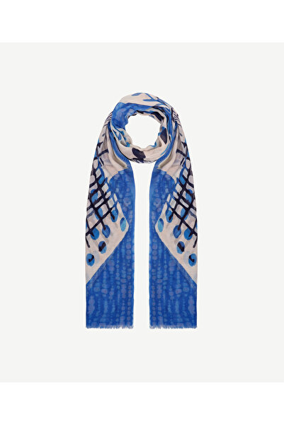 Yargıcı Geometric Patterned Shawl