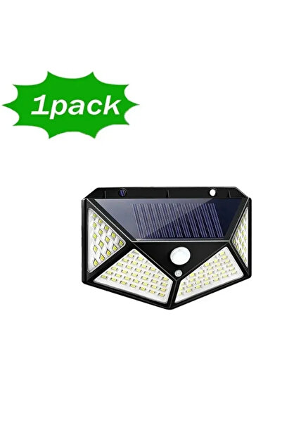 Choice 100 LED 1/2/4/6Pcs 100 LED Wall Lights Outdoor Solar Lamp PIR Motion S...