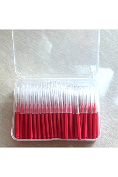 Choice9 100pcs red 1.0mm 100/200 Pcs Box Interdental brush 0.6-1.5Mm Cleaning...