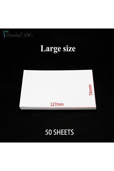 choice2 L 50Sheets/Pack Dental Disposable Mixing Paper Denture Laboratory Den...