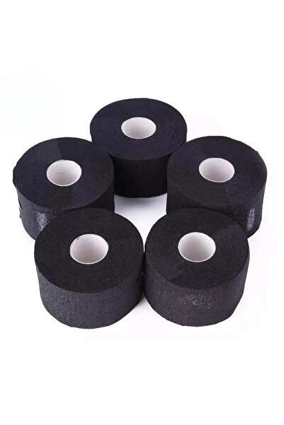 Choice black-5pcs Barber Professional Black Neck Paper Barber Disposable Tiss...